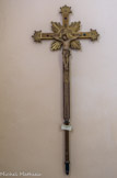 <center>L'église Saint Martin.</center>  Croix de pénitents, XVIIIe siècle.