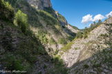 <center>Gorges de Saint-Pierre.</center>Ravin du Four, vue vers le ravin de saint Pierre.