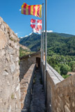 <center> Le Fort de Savoie. </center> Le chemin de ronde.