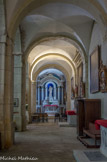L'église de Riez <br> Collaréral droit, avec, dasn l'absidiole, la chapelle de la Vierge.