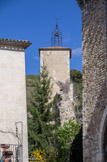 Les remparts, édifiés de 1371 à 1384. Le clocher de l'Horloge est un des derniers vestiges des remparts.
