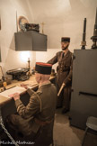 <center>Le petit ouvrage de la Frassinéa. </center> Poste de commandement, avec à droite, le périscope.
