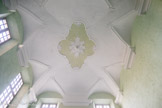 <center>Eglise abbatiale de St Pons</center>Plafond de la sacristie.