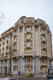 <center>La Rotonde de Dikansky</center>41 boulevard Gambetta. 1929-1930. Comptant six étages au-dessus d’un sous-sol et d’un rez-de-chaussée, il développe de grands appartements luxueux rayonnant autour de la cage du grand escalier, placée au centre. Le traitement en 