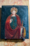 <center>La Croix-sur-Roudoule.</center>Église Saint-Michel romano-gothique. Le tableau le plus ancien est celui représentant Sainte Catherine.