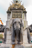 Fontaine des éléphants ou des quatre sans culs.