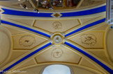 <center>Saint-Nicolas-de-Véroce</center>Plafond de l'autel de saint François de Sales.