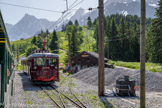 <center>Tramway du Mont-Blanc.</center> La station de Motivon (km 4,510, altitude 1368 m.