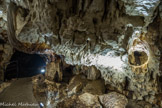 <center>Grotte de Thaïs.</center> «A la fin du dernier âge glaciaire, dans un paysage de steppe froide où vivent les troupeaux de rennes, des groupes humains s'installent. C'est le pays des roches rouges, le pays des deux rivières, au pied du grand massif... » ..... telle est l'histoire des Hommes de Cro-Magnon à Thaïs.
Lors des fouilles archéologiques de nombreux outils en silex et en os, mais aussi objets artistiques gravés furent mis au jour et permirent de dater ces occupations qui s'échelonnent de -17000 à-12000 ans avant nos jours.
Sur cette longue période, les Cro-Magnons viennent de temps en temps s'installer dans la grotte. Au climat rude de fin de glaciation succède progressivement un réchauffement qui provoque de grands changements dans les paysages, la faune et la flore. Les Hommes s’adaptent, inventent et développent arts et techniques.