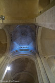 <center>Eglise Saint Andéol. </center> A l’intérieur, à la croisée du transept, la coupole en bel appareil, est d’un type rare avec ses quatre séries d’arcatures aux chapiteaux sculptés entre les trompes.
