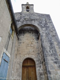 <center>St Bonnet du Gard. </center>L'église « Roman Primitif » construction IXème siècle fortifiée à partir de 1356.