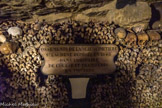 <center>Les Catacombes de Paris. </center>