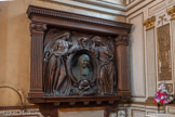 <center>L'église Saint-Joseph des Carmes</center>Cénotaphe de l'abbé Liautard par Antoine-Auguste Préault (1809-1879).
Première chapelle latérale gauche
Le buste en bronze du prélat est inséré dans un bas-relief en chêne. L'abbé Liautard est le fondateur du collège Stanislas.