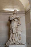 <center>L'Institut de France. </center>Statue de Fénelon de  Félix Lecomte..