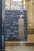 <center>L'Institut de France. </center> Plaque de la porte.