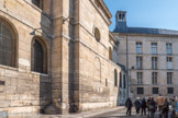 <center>Arrière de l'institut, rue Mazarine.</center>