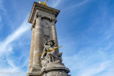<center>Pont Alexandre III. </center> La France à la Renaissance (Jules Coutan).