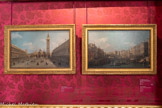 <center>Le salon des peintures</center>La place Saint-Marc
Antonio CANAL, dit CANALETTO
(1697-1768)
<br> Le pont du Rialto
Antonio Canal, dit CANALETTO
(1697-1768)
Huile sur toile Vers 1740