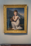 <center>Musée Marmottan Monet.</center> JEANNE ELISABETH CHAUDET 1767-1832
PETITE FILLE MANGEANT DES CERISES 1817
Huile sur toile
