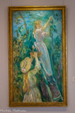 <center>Musée Marmottan Monet.</center> Berthe Morisot. LE CERISIER
1891
Huile sur toile