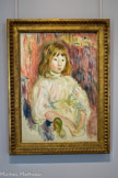 <center>Musée Marmottan Monet.</center> Berthe Morisot. LA PETITE MARCELLE 1895
Huile sur toile