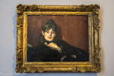 <center>Musée Marmottan Monet.</center> ÉDOUARD MANET 1832-1883
BERTHE MORISOT ÉTENDUE
1873
Huile sur toile