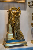 <center>Musée Marmottan Monet.</center> L’AMITIÉ VOILANT LES HEURES »
Entre 1806 et 1815
Bronze doré et marbre vert de mer