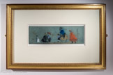 <center>Musée Marmottan Monet.</center> EUGÈNE BOUDIN (1824-1898) FEMMES ET ENFANTS SUR LA PLAGE Pastel