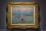 <center>Musée Marmottan Monet.</center> IMPRESSION, SOLEIL LEVANT
1872
Huile sur toile