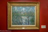 <center>Musée Marmottan Monet.</center> LE PRINTEMPS À TRAVERS LES BRANCHES 1878
Huile sur toile
