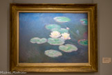 <center>Musée Marmottan Monet.</center> NYMPHEAS EFFET DU SOIR 1897 Huile sur toile