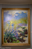 <center>Musée Marmottan Monet.</center> LES AGAPANTHES
1914-1917
Huile sur toile