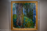 <center>Musée Marmottan Monet.</center> SAULE PLEUREUR ET BASSIN AUX NYMPHÉAS 1916-1919 Huile sur toile