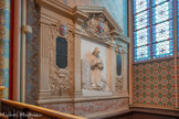 <center>Chapelle de saint Germain</center>Cénotaphe de Mgr Antoine Éléonor Léon Le Clerc de Juigné, archevêque de Paris de 1782 à 1802.