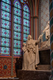 <center>Chapelle Saint Marcel</center>Cénotaphe de Jean-Baptiste cardinal de Belloy, archevêque de Paris de 1802 à 1808. Louis Pierre Deseine, sculpteur ,1818. Vitrail en grisaille. Antoine Lusson, maitre-verrier, 1862.