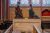 <center>Chapelle Saint Guillaume.</center>Cénotaphe de Jean Juvenal des Ursins, prévôt des marchands (+T 1431) et Michelle de Vitry, son épouse ( + 1456). 15e siècle.