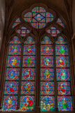 <center>Chapelle Saint Thomas d'Aquin</center>Vitrail de l'Arbre de Jessé. Edouard Didron, maître-verrier, 1864. Don du couvent dominicain de l'Annonciation à Paris à l'occasion du 7e centenaire de la mort de saint Thomas d’Aquin, 1974.