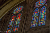 <center>Les vitraux.</center>Isaïe et Ézéchiel, st Matthieu et st Marc.