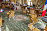 <center>Conseil Constitutionnel.</center> Bureau du Président du Conseil constitutionnel. Tapis d'Aubusson Empire.