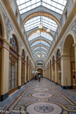 <center>Galerie Vivienne.  </center> Après la rotonde.