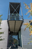 <center>Philharmonie de Paris</center> Entrée latérale de la Cité de la musique