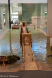 <center>Maquette du pont de bateaux.</center>