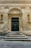 <center>Chapelle des Jésuites. </center> Portail de la chapelle des Jésuites
