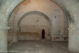 <center>La crypte de Saint Benoit.</center>Le croisillon Nord.