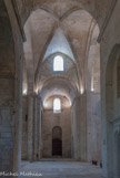 <center>L'abbatiale (XIIe siècle)</center>Le transept sud.