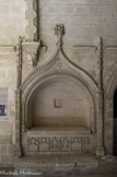 <center>Galerie Nord</center>Enfeu de style flamboyant, du tombeau de l'abbé Jean Hugolen mort en 1430.