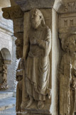 <center>Cloitre de St Trophime</center>galerie Nord. Le Christ montrant ses plaies.