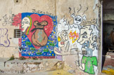 <center><center>La vigie. </center></center>Peintures rupestres.