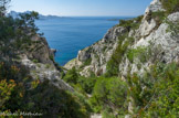 <center>Vallon de Podestat.</center>On aperçoit le chemin qui contourne Podestat.