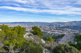 <center>Quartiers sud de Marseille.</center>